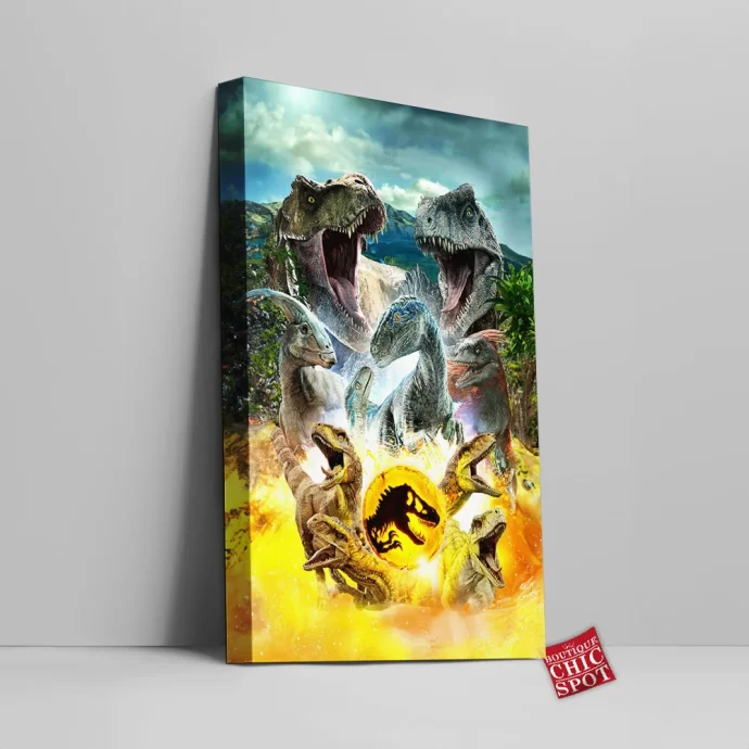 Jurassic Park Canvas Wall Art