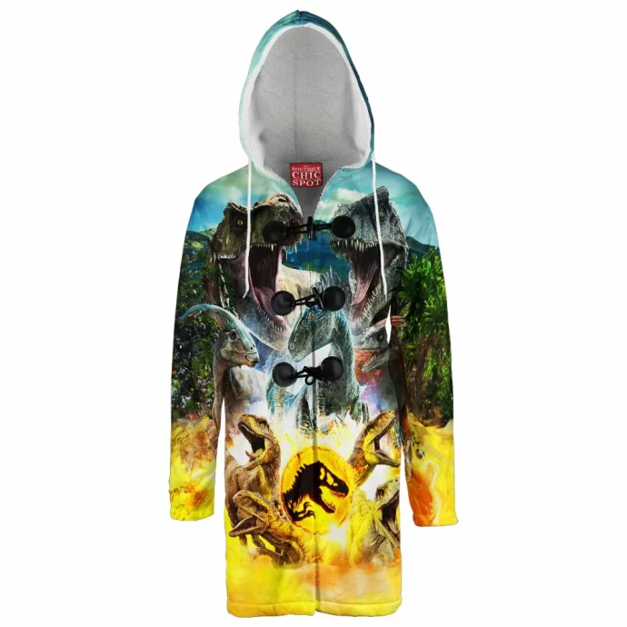 Jurassic Park Hooded Cloak Coat