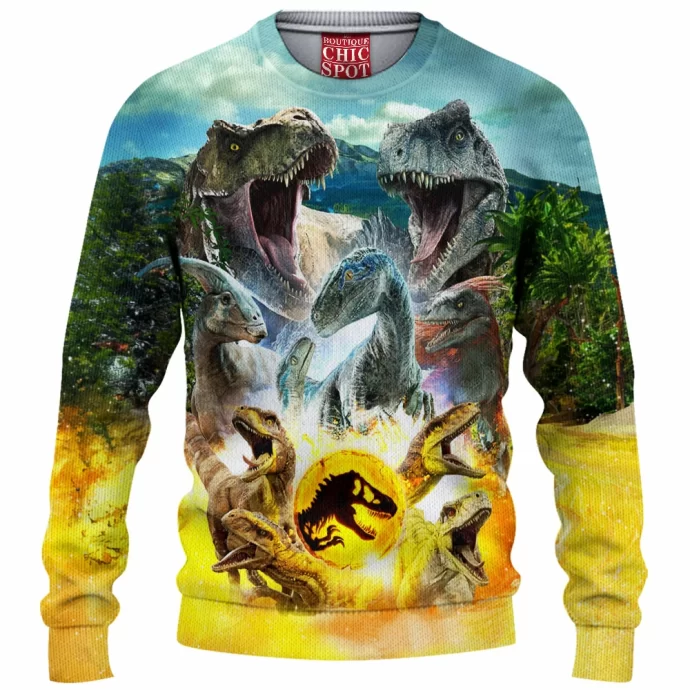 Jurassic Park Knitted Sweater