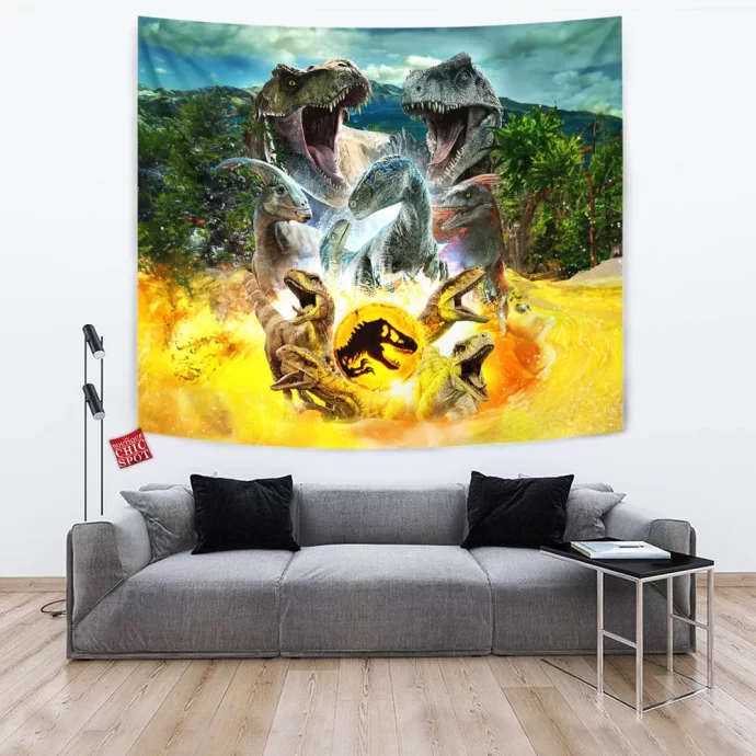 Jurassic Park Tapestry