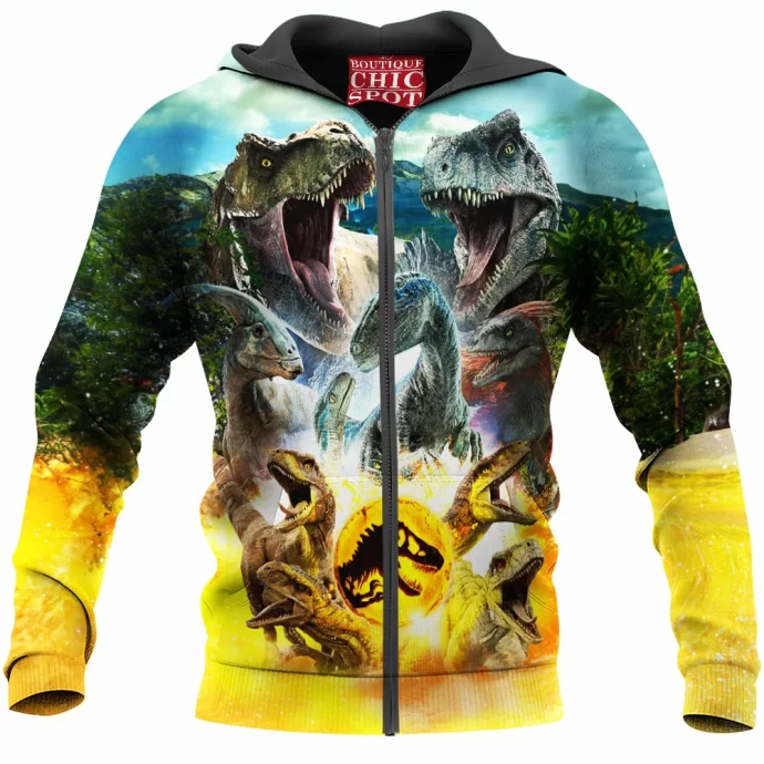 Jurassic Park Zip Hoodie