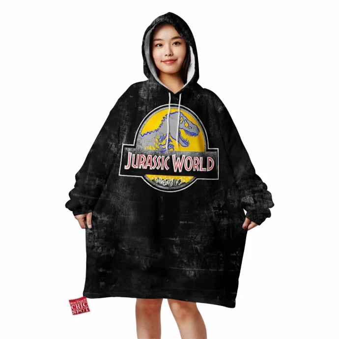 Jurassic Park Blanket Hoodie