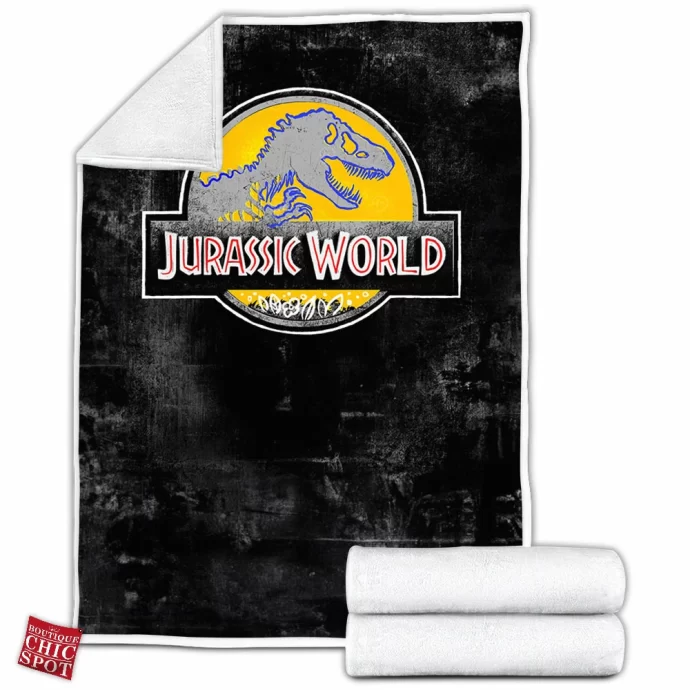 Jurassic Park Fleece Blanket