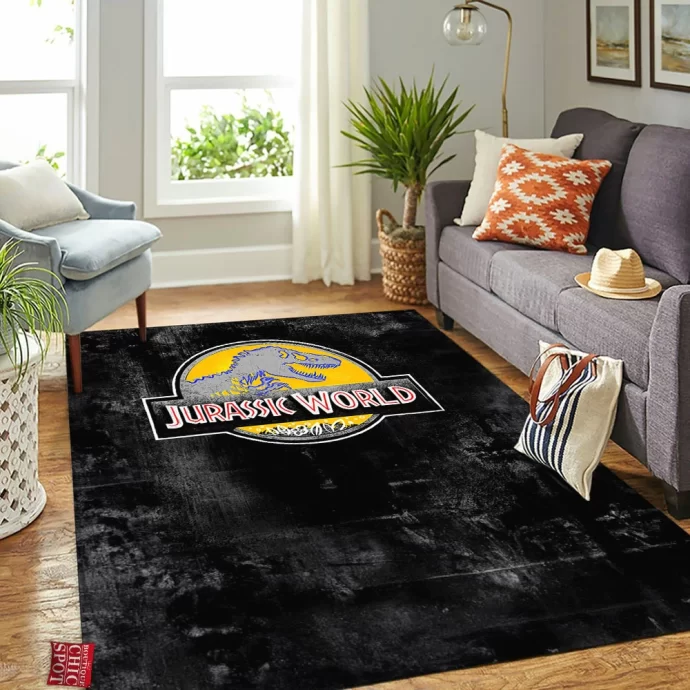 Jurassic Park Rectangle Rug