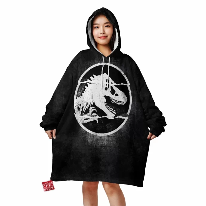 Jurassic Park Blanket Hoodie