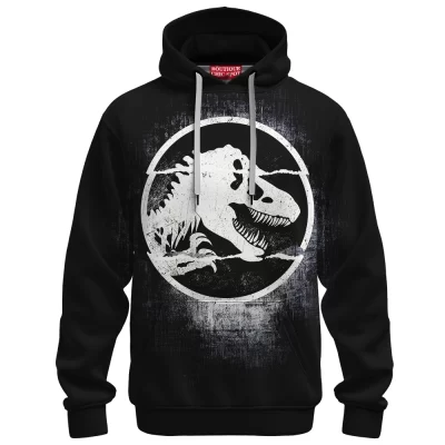 Dinosaur Hoodie, Jurassic Park Hoodie, Jurassic World Hoodie, Sci-Fi Hoodie, T-Rex Hoodie