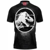 Dinosaur Polo Shirt, Jurassic Park Polo Shirt, Jurassic World Polo Shirt, Sci-Fi Polo Shirt, T-Rex Polo Shirt