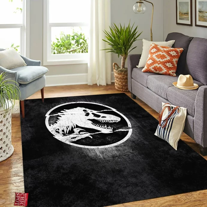 Jurassic Park Rectangle Rug