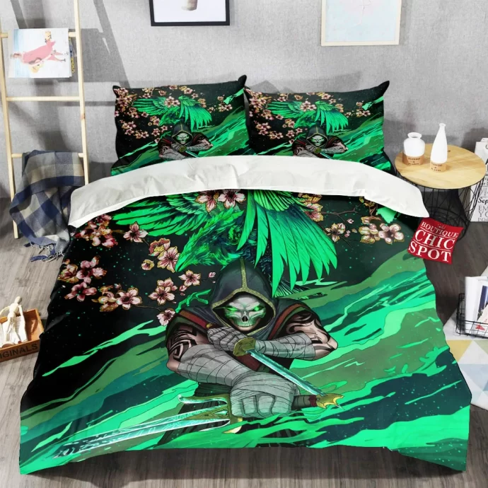 Ghostly Ninja Bedding Set