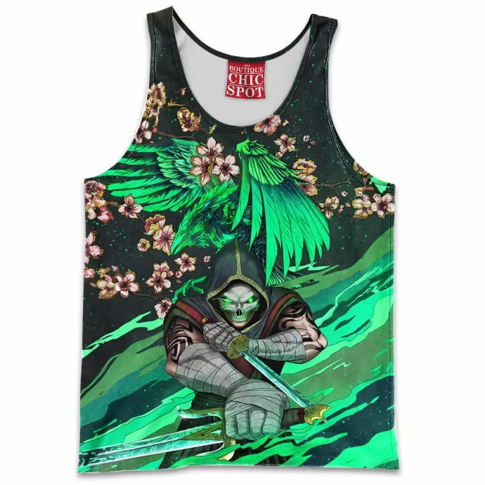 Ghostly Ninja Tank Top