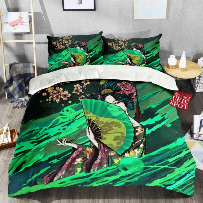 Ghostly Geisha Bedding Set