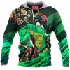 Geisha Fleece-Hoodie