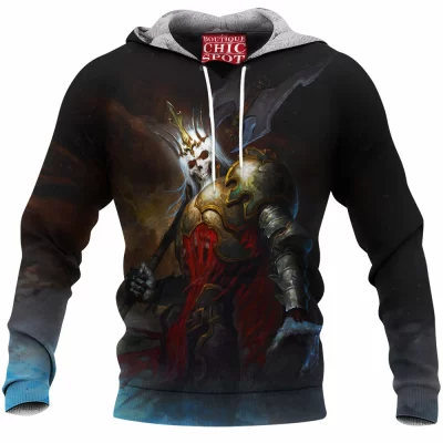 Game Fleece-Hoodie, Skeleton King Fleece-Hoodie, Diablo Fleece-Hoodie
