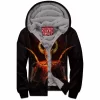 Diablo Zip-Fleece-Hoodie, Game Zip-Fleece-Hoodie, Mephisto Zip-Fleece-Hoodie
