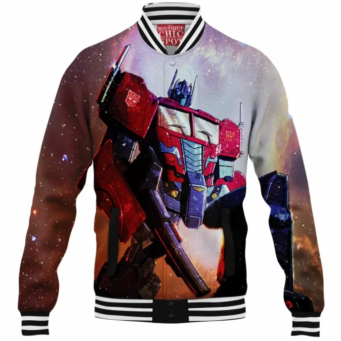 Optimus Prime Baseball Jacket