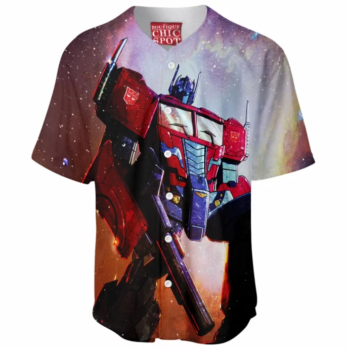 Optimus Prime Baseball Jersey