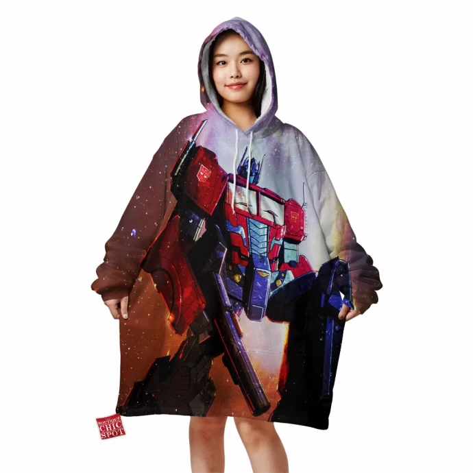 Optimus Prime Blanket Hoodie