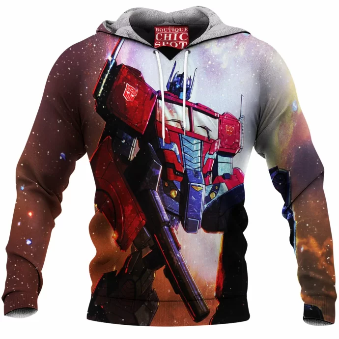 Optimus Prime Fleece Hoodie