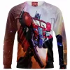 Optimus Prime Sweatshirt, Movie Sweatshirt, Transformers Sweatshirt, Sci-Fi Sweatshirt, Action Sweatshirt, Superhero Sweatshirt