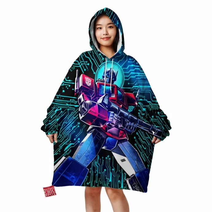 Optimus Prime Blanket Hoodie