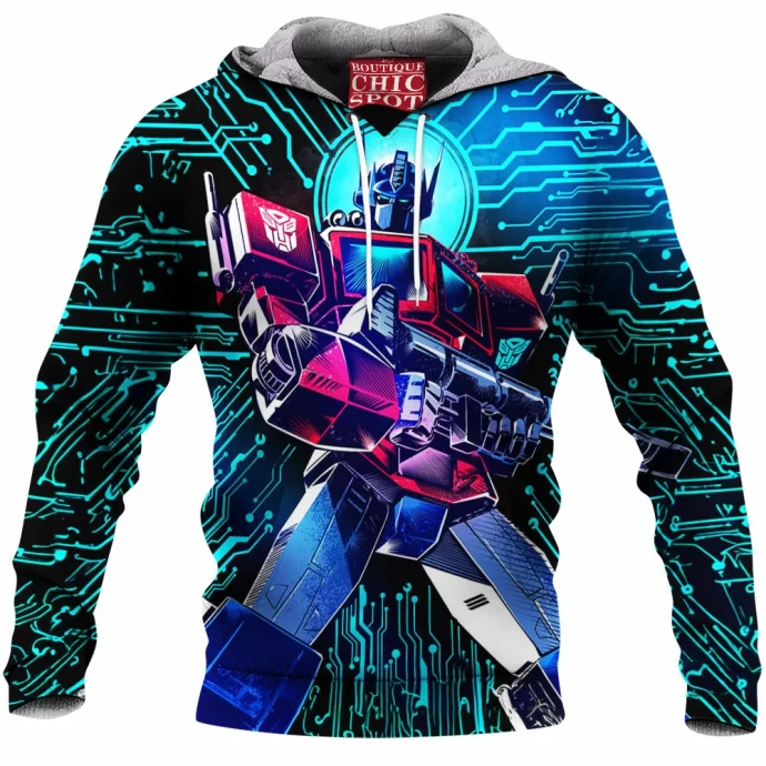 Optimus Prime Fleece Hoodie