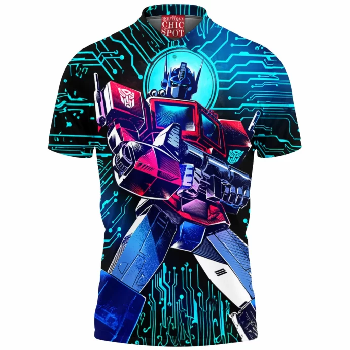 Optimus Prime Polo Shirt