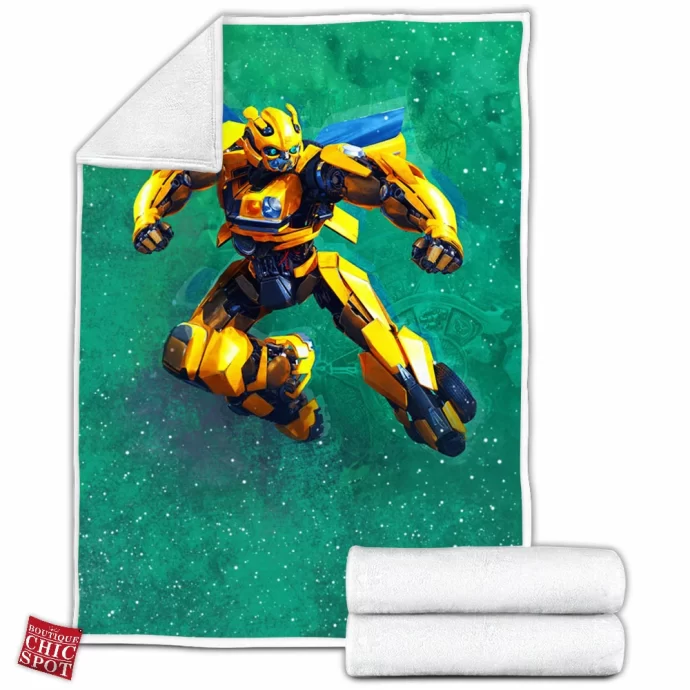 Bumblebee Fleece Blanket