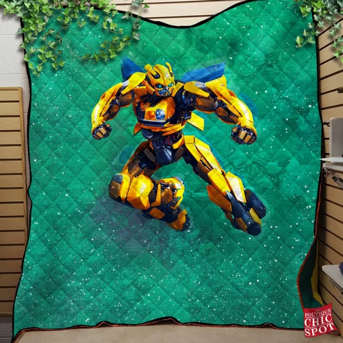 Bumblebee Quilt Blanket