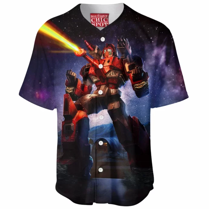 Warpath Transformers Baseball Jersey