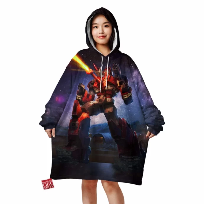 Warpath Transformers Blanket Hoodie