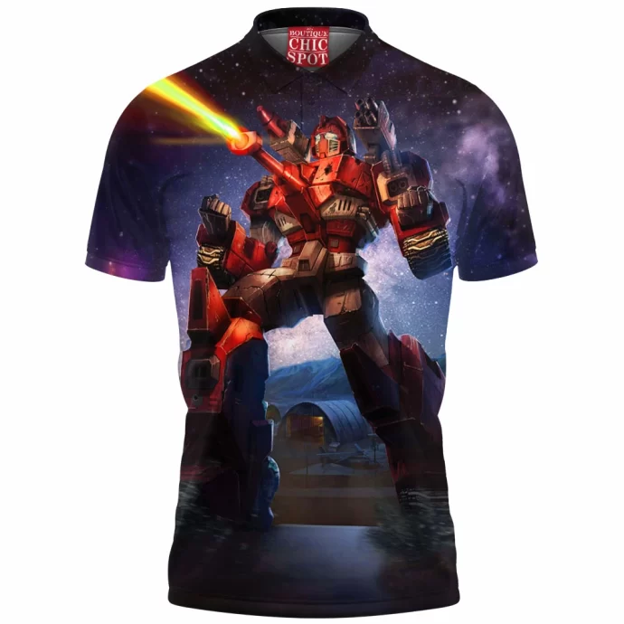 Warpath Transformers Polo Shirt