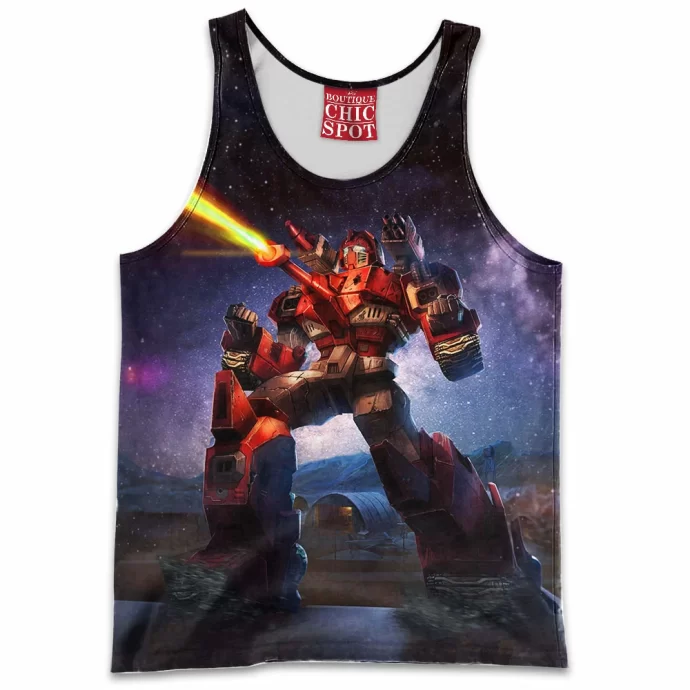 Warpath Transformers Tank Top