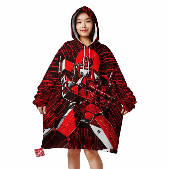 Optimus Prime Blanket Hoodie