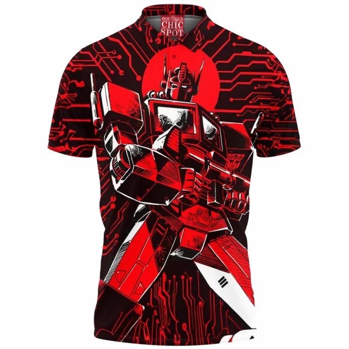 Optimus Prime Polo Shirt