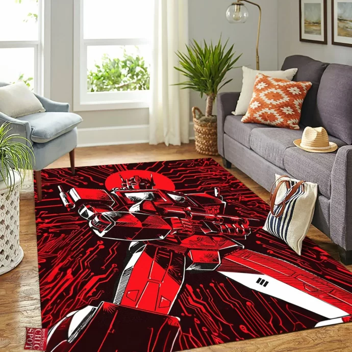 Optimus Prime Rectangle Rug