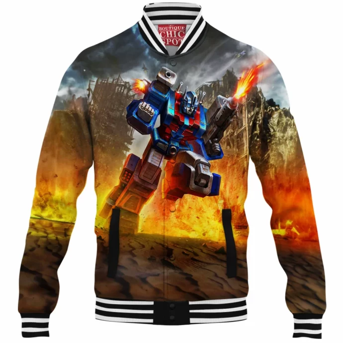 Magnus Transformers Baseball Jacket