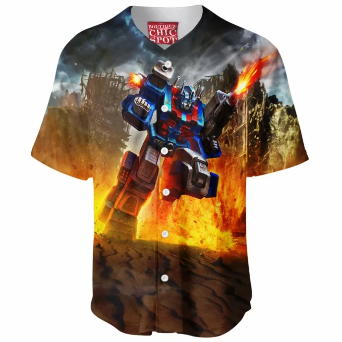 Magnus Transformers Baseball Jersey