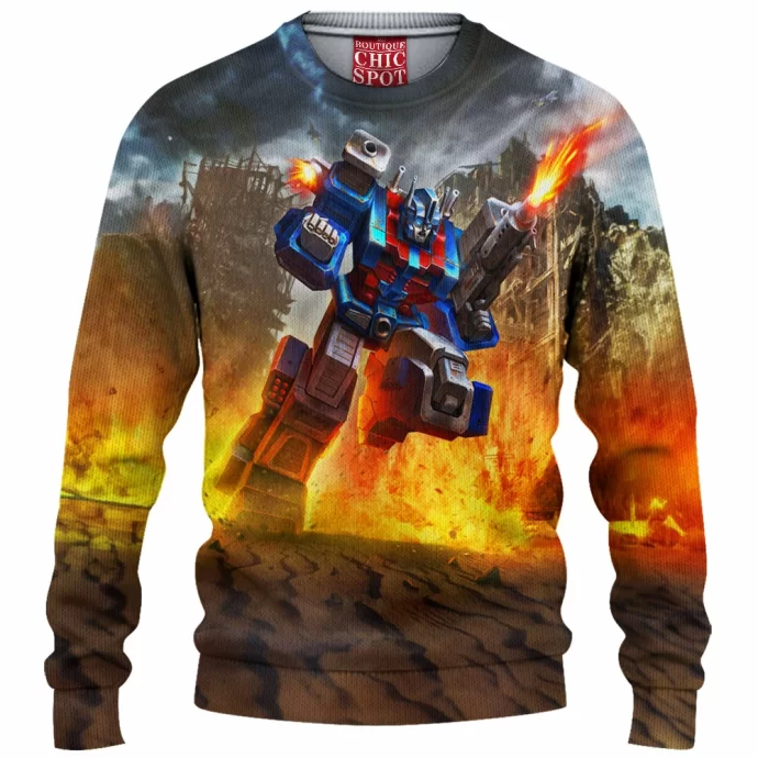 Magnus Transformers Knitted Sweater