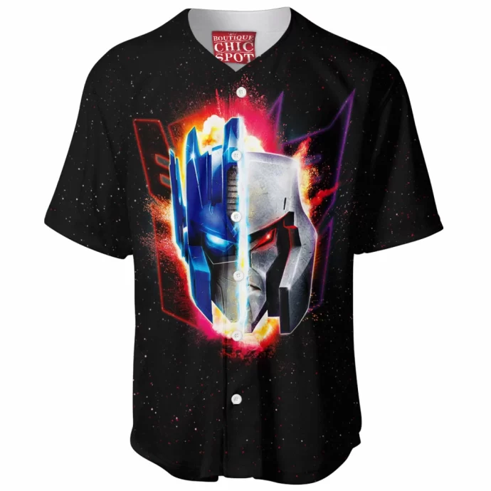 Optimus Prime Megatron Baseball Jersey