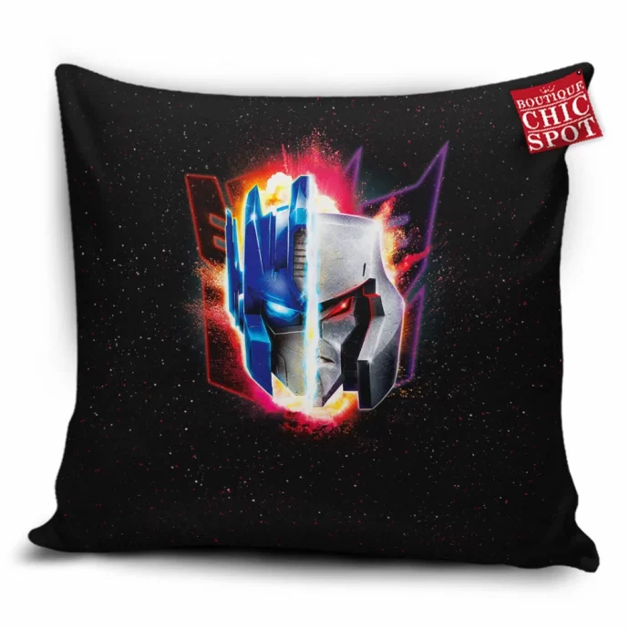 Optimus Prime Megatron Pillow Cover