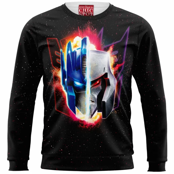 Optimus Prime Megatron Sweatshirt