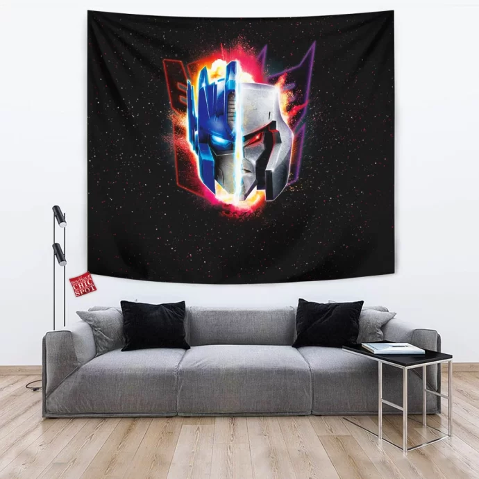 Optimus Prime Megatron Tapestry