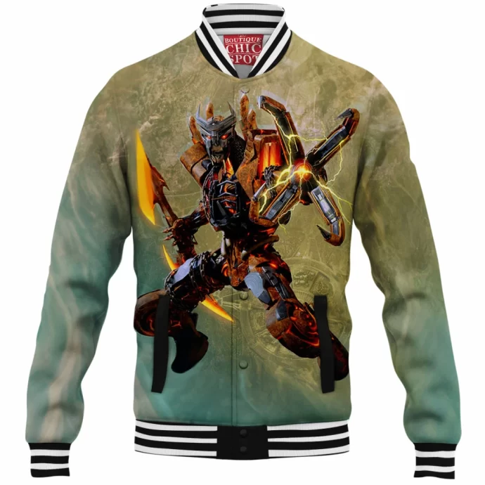 Transformers Scourge Baseball Jacket