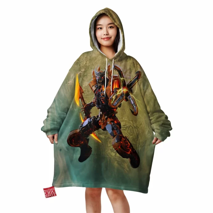 Transformers Scourge Blanket Hoodie