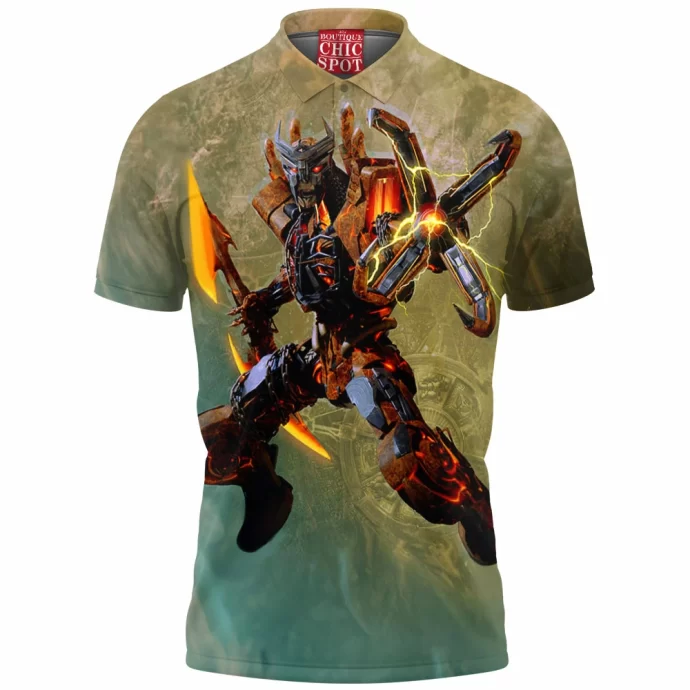 Transformers Scourge Polo Shirt