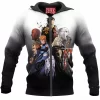 Castlevania Zip-Hoodie, Fantasy Zip-Hoodie, Game Zip-Hoodie, Vampire Zip-Hoodie