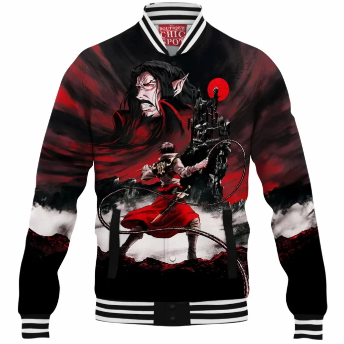 Trevor Belmont Baseball Jacket