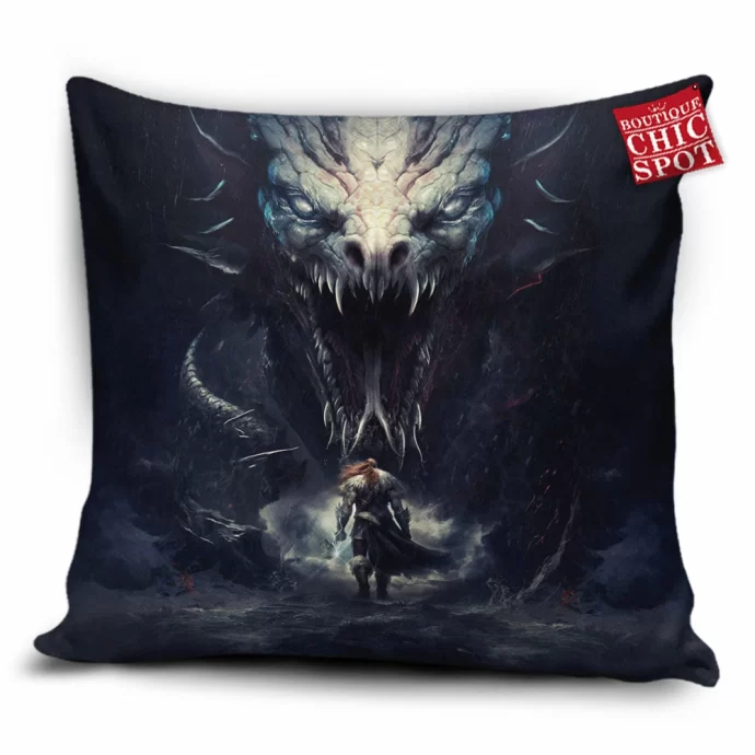 Thor Jormungr Pillow Cover