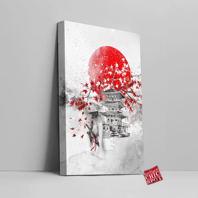 Samurai Canvas Wall Art