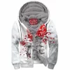 Samurai Zip-Fleece-Hoodie